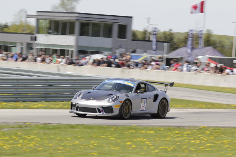 Illustration for article titled Me around race cars? I never do that.